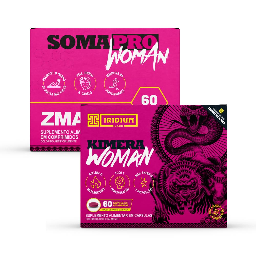 Kimera Woman e Soma Pro Woman Zma Pré Hormonal
